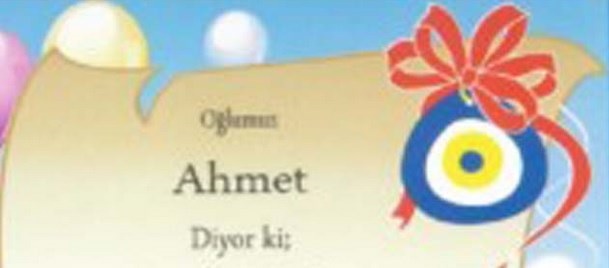 Ahmet’in mutlu günü