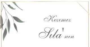 Sıla’nın mutlu günü