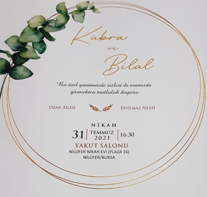 Kübra ile Bilal Evleniyorlar