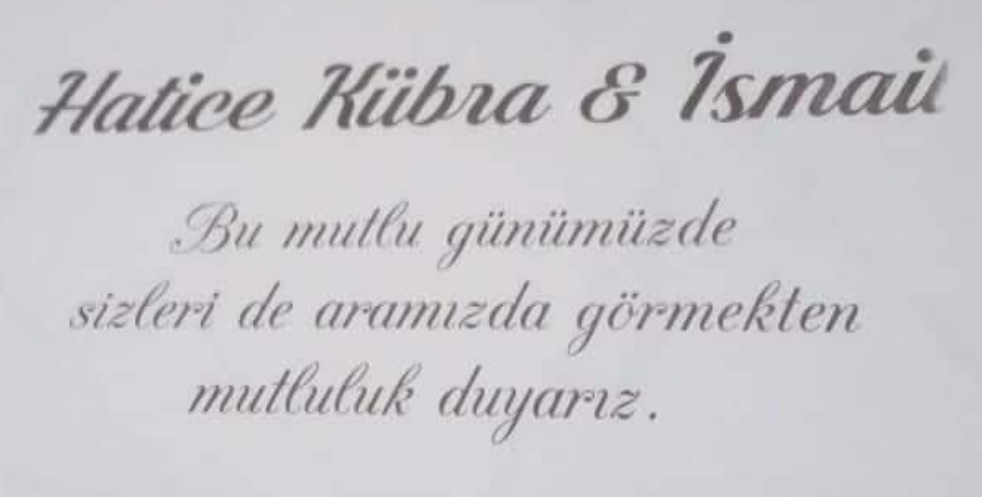 Hatice Kübra ile İsmail Evleniyorlar