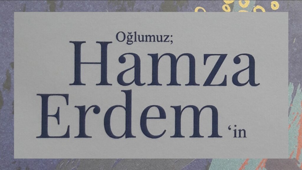 Hamza Erdem’in mutlu günü