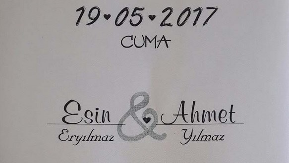 Esin ile Ahmet Evleniyorlar
