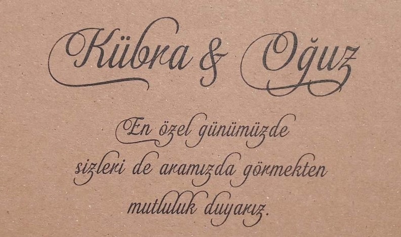 Kübra ile Oğuz Evleniyorlar