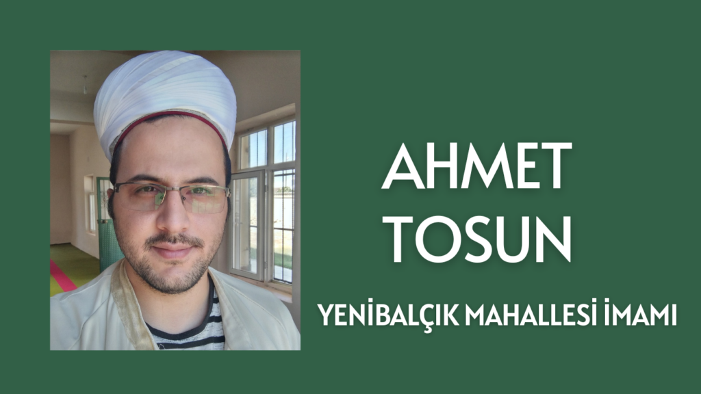 Mahallemizin yeni imamı