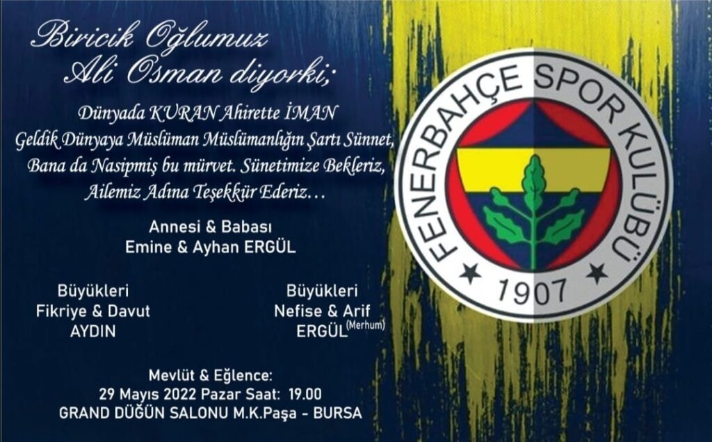 Ali Osman’nın mutlu günü