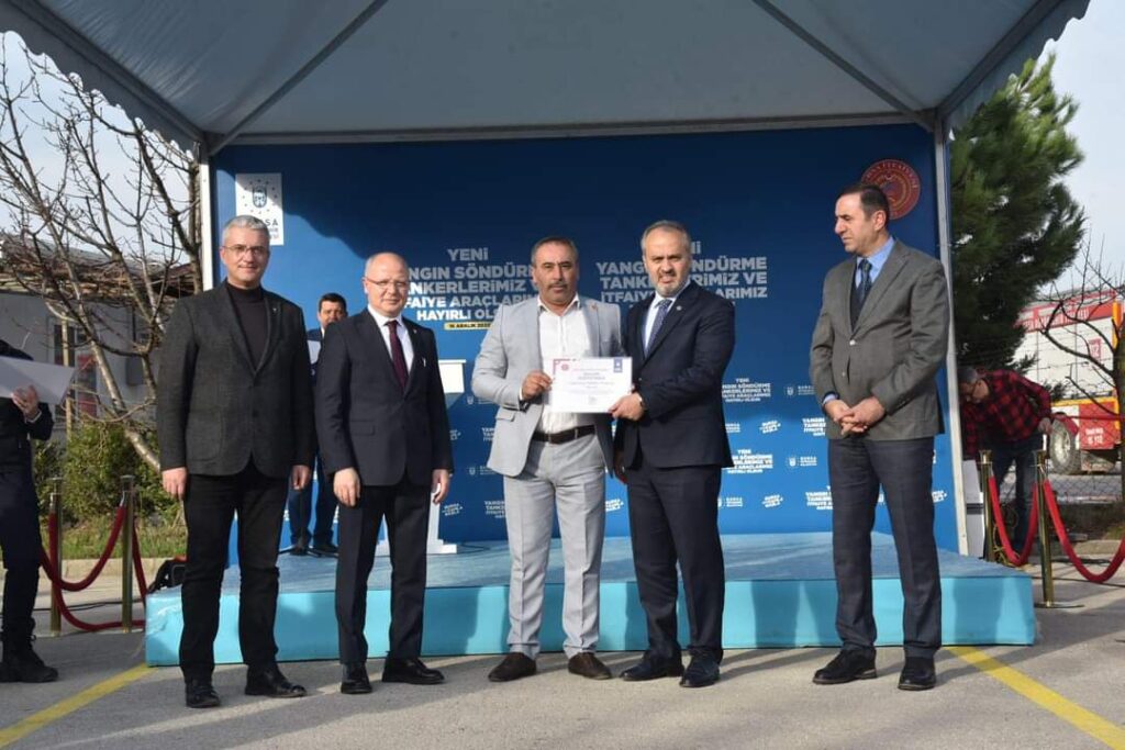 Yangın söndürme su tankeri mahallemize hayırlı olsun