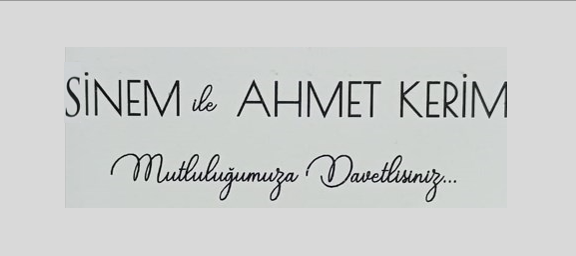 Sinem ile Ahmet Kerim Evleniyorlar