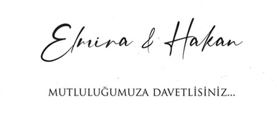 Elmira ile Hakan Evleniyorlar