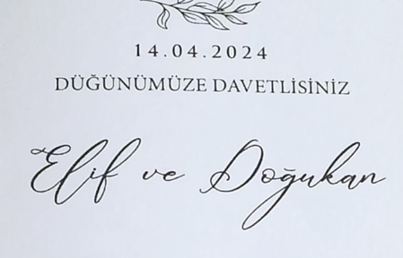 Elif ile Doğukan Evleniyor