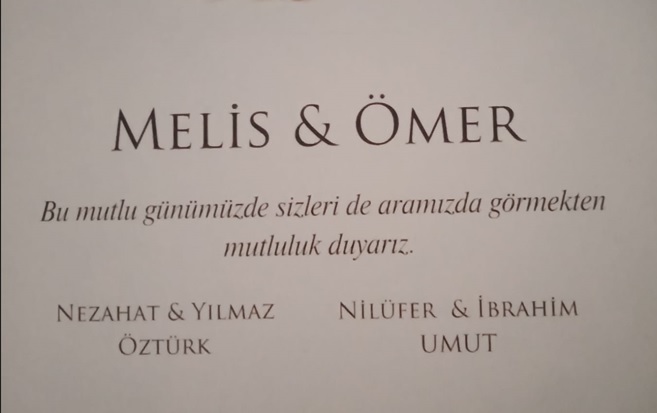 Melis ile Ömer Evleniyor