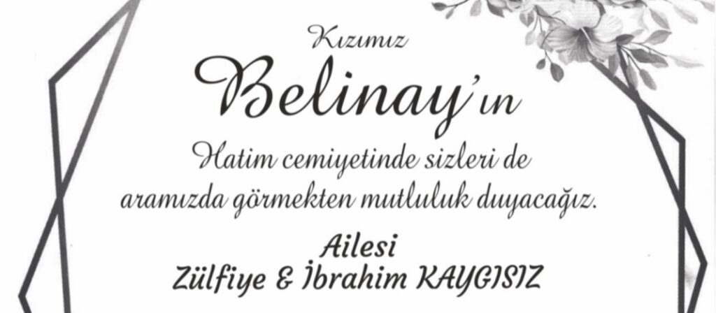 Belinay’ın mutlu günü