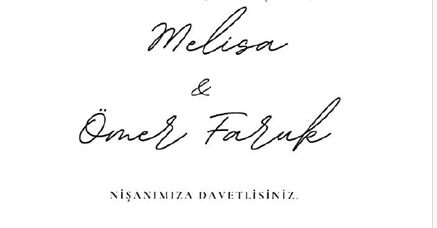 Melisa ile Ömer Faruk Nişanlanıyor