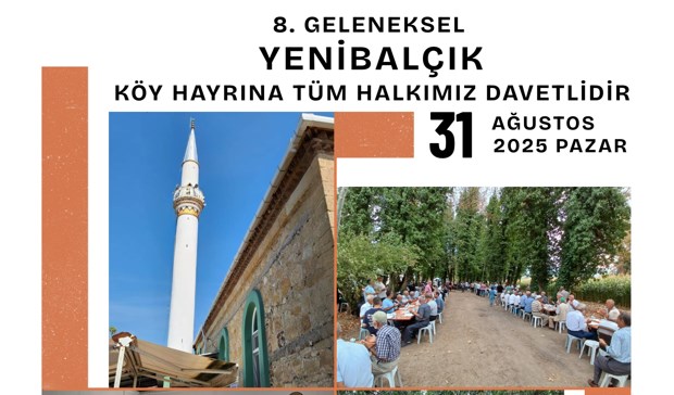 8. Geleneksel köy hayrımıza davetlisiniz