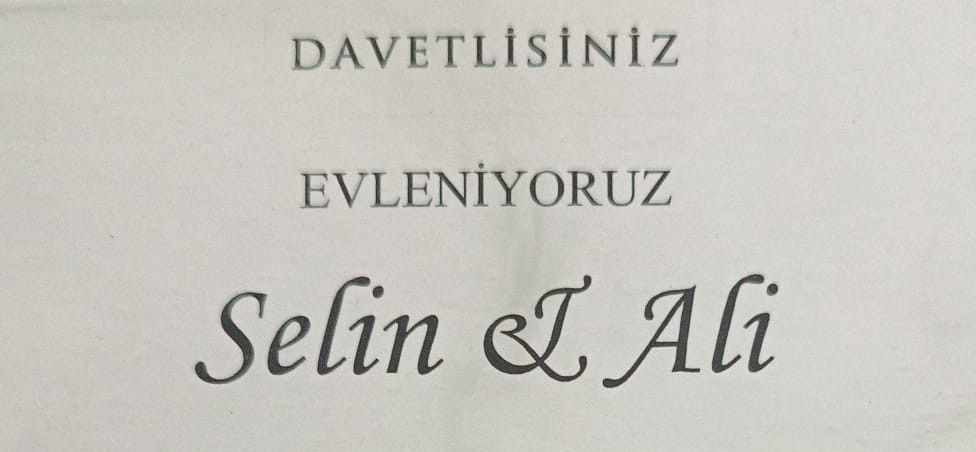 Selin ile Ali Evleniyor