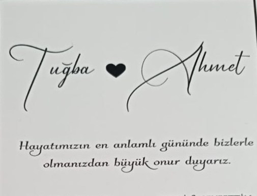 Tuğba ile Ahmet Evleniyor