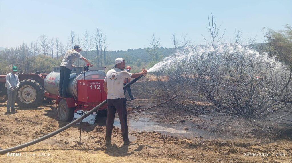 Mahallemiz de Yangın