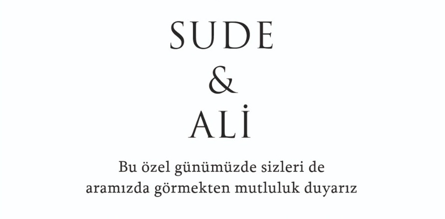 Sude ile Ali Evleniyor